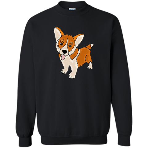 funny cool welsh corgi puppy dog art T-Shirt