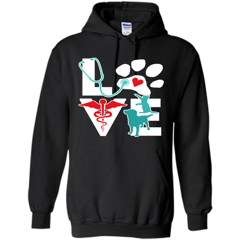 veterinarian love cat and dog veterinary t-shirt