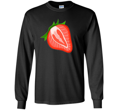 Egoteest: Strawberry Slice T-shirt - Strawberry Shirt - Love
