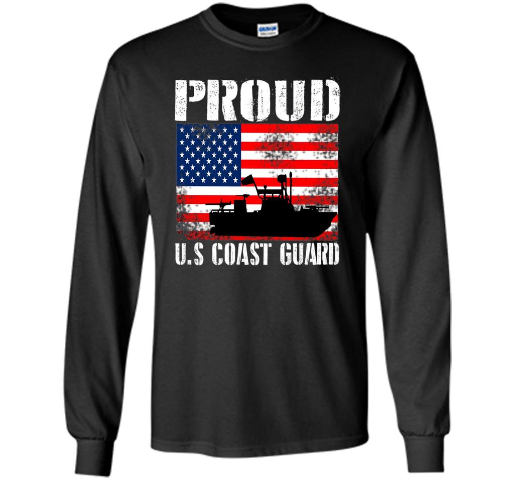 Mens Proud U.S. Coast Guard Special t-shirt cool shirt