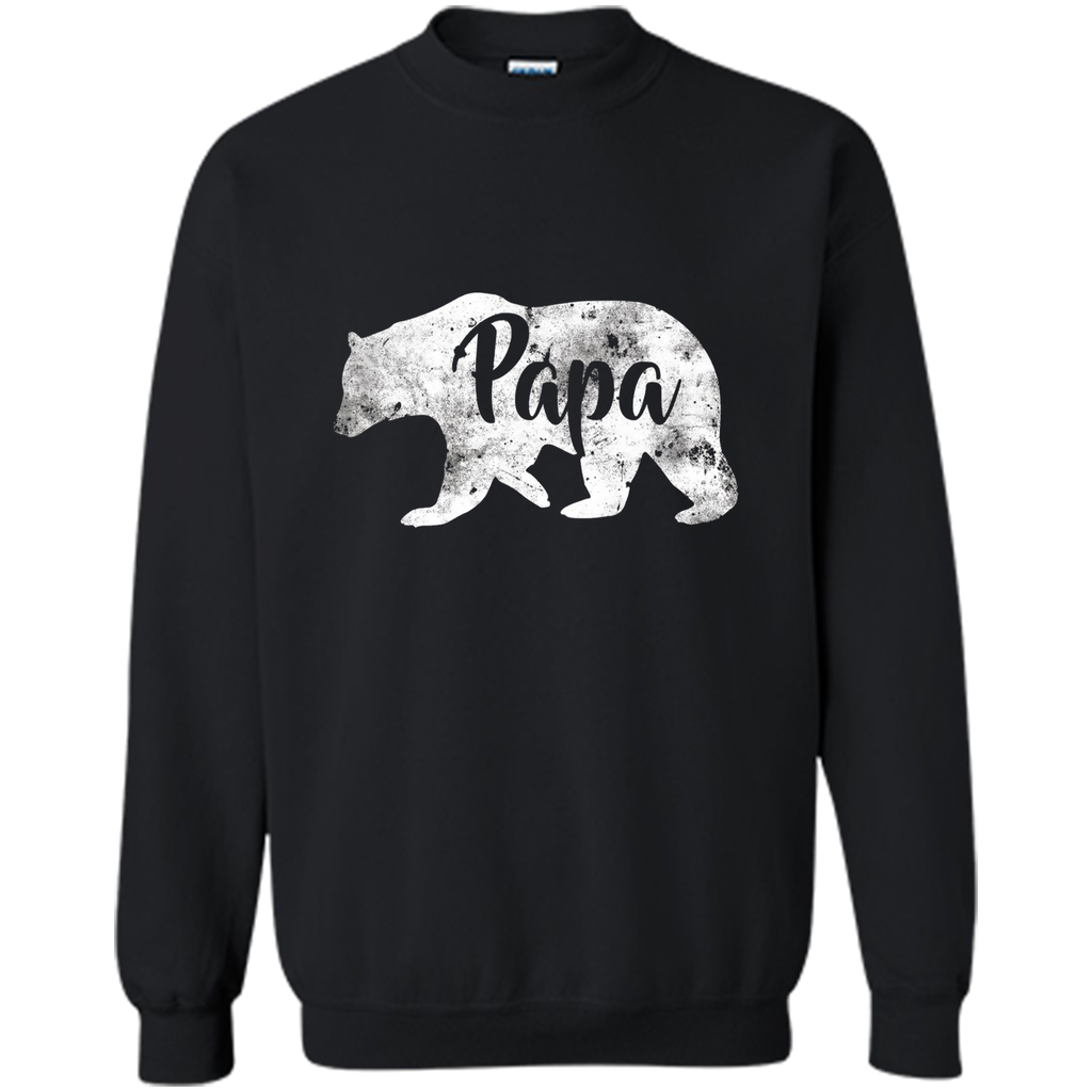 Men's Papa Bear T-Shirt Awesome Camping Father's Tee