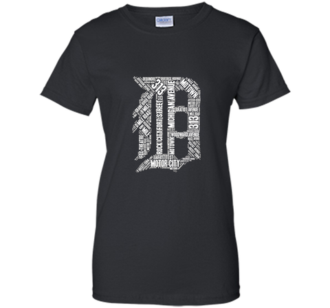 Detroit T Shirt Graphic D