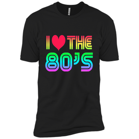 I Love the 80's Eighties Gaming Rainbow T-Shirt