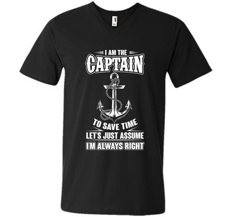 I Am The Captain T-shirt Boat Captain Tee