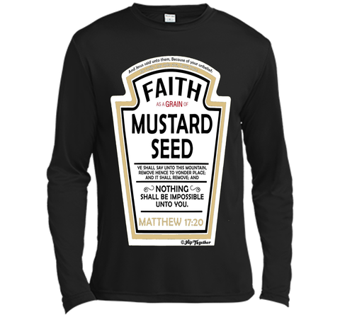 Faith as a Grain of Mustard Seed Christian Parody T-Shirt