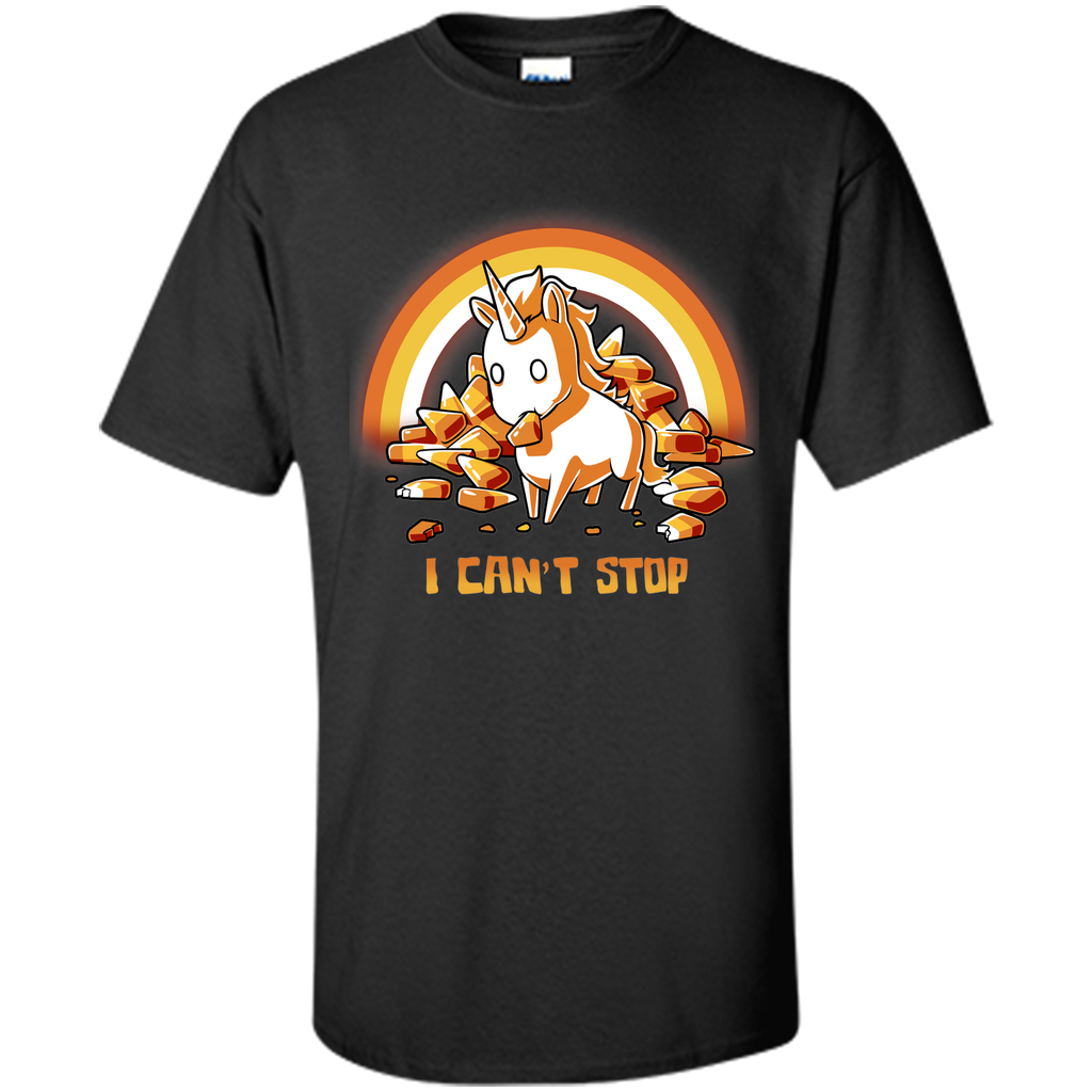 Candycorn addiction-lovely unicorn tshirt