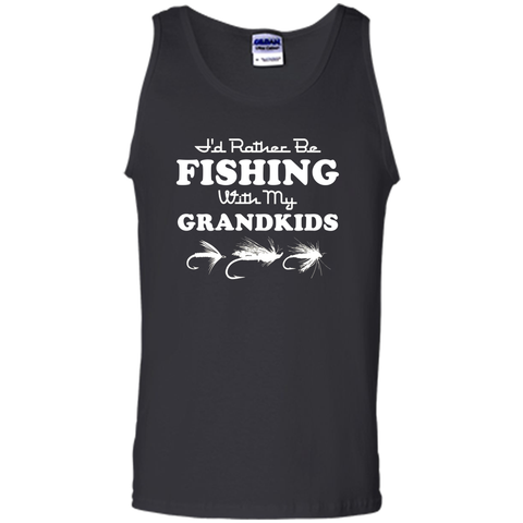 I'd Rather Be Fishing With My Grandkids T-Shirt For Grandpa