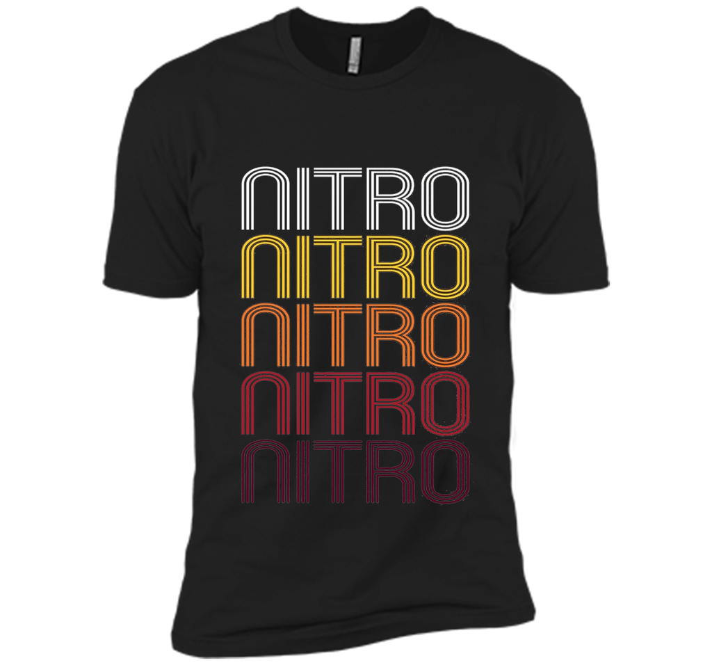 Nitro, WV | Vintage Style West Virginia T-shirt