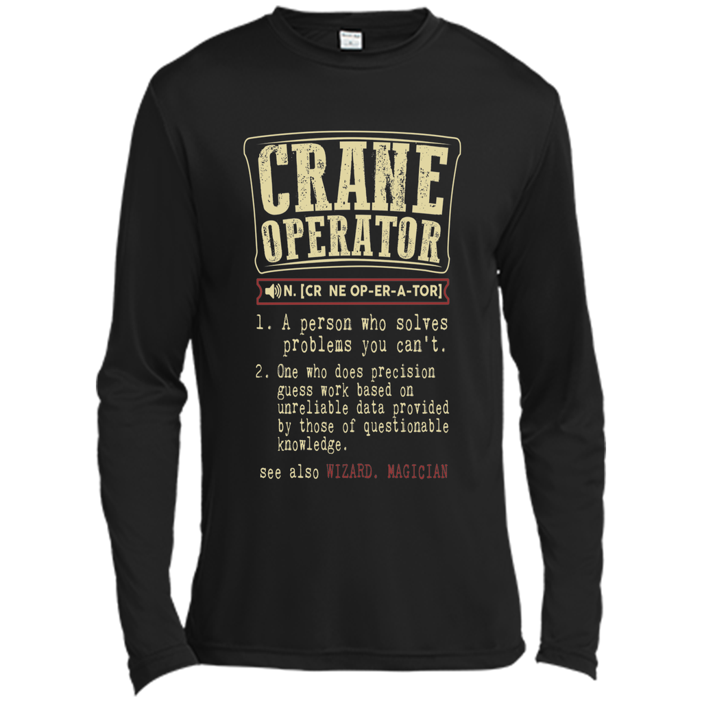 Crane operator funny dictionary term T-Shirt