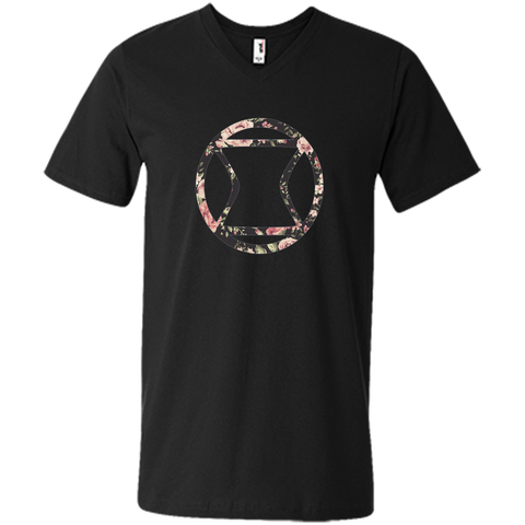 Black Widow Floral Graphic T-Shirt