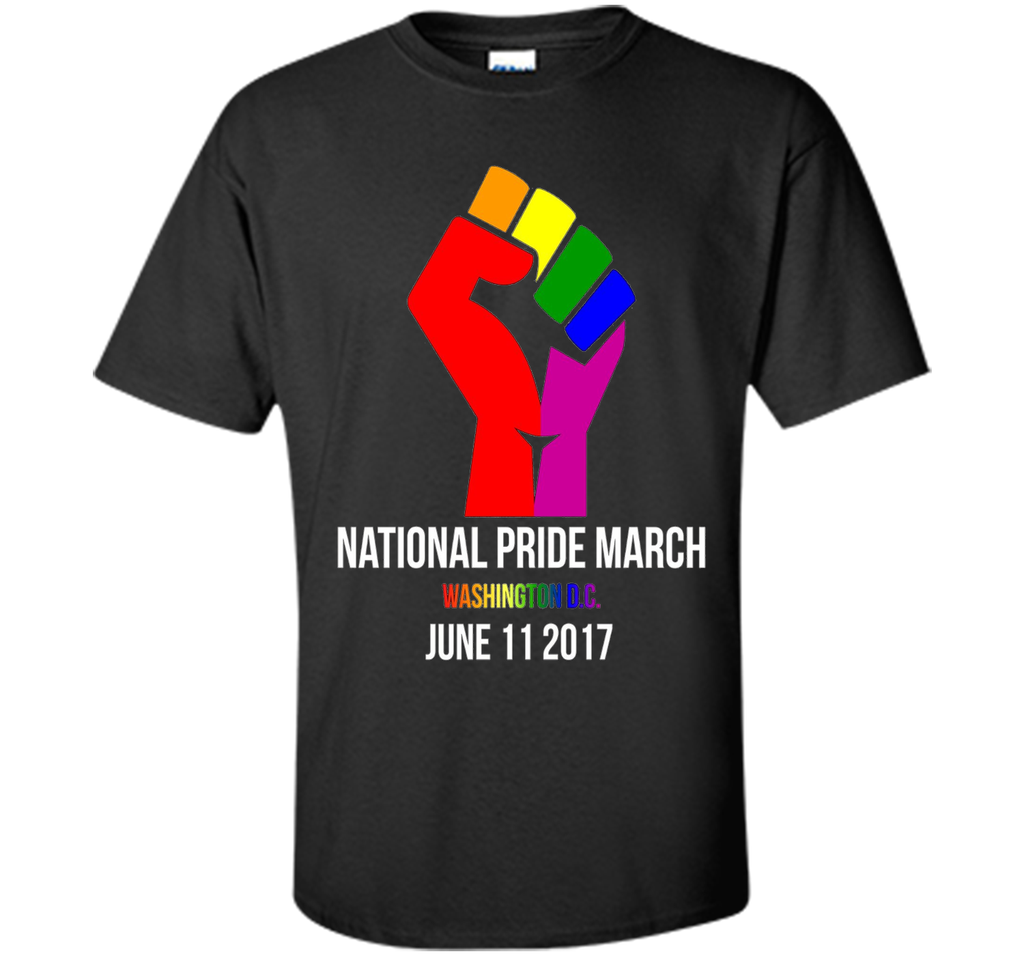 National Pride March Shirt Washington DC June 11 2017