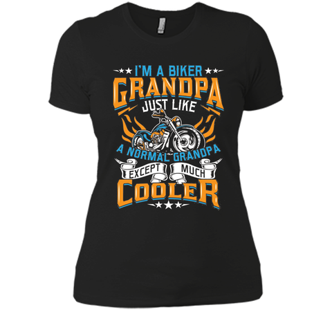 Men's Biker Grandpa Normal Except Much Cooler - Motorcyle T-Shirt