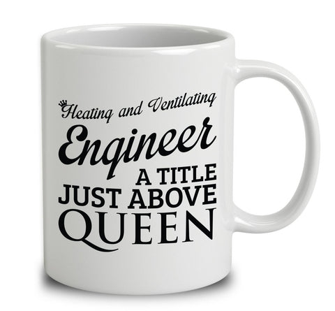 Heating And Ventilating Engineer A Title Just Above Queen