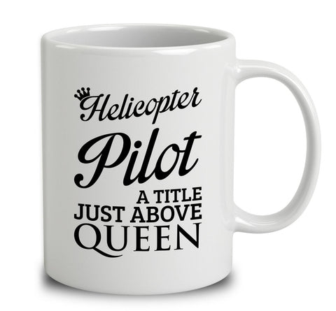 Helicopter Pilot A Title Just Above Queen