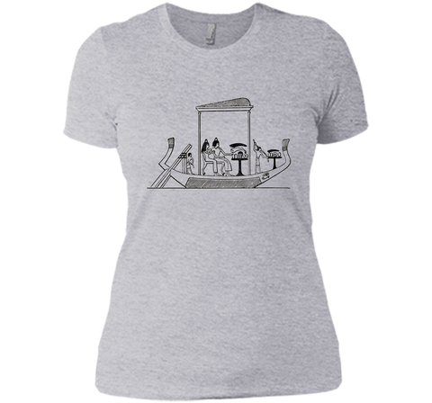 Egyptian Boat Ship Shirt Love Egypt Archaeologist Gifts Tee