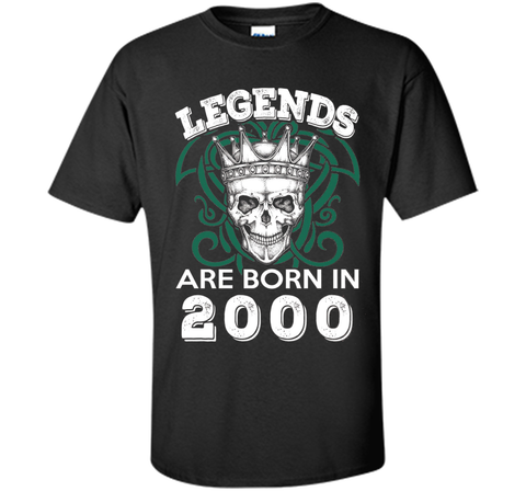 Legends Are Born In 2000 17 Year Old 17th Birthday Gift Idea