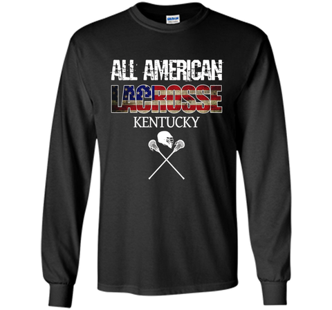 Lacrosse American Team Kentucky July 4 Gift Group T-Shirt