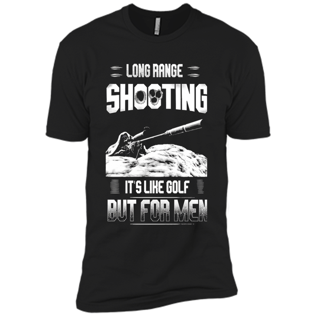 Long range shooting it's like golf but for men