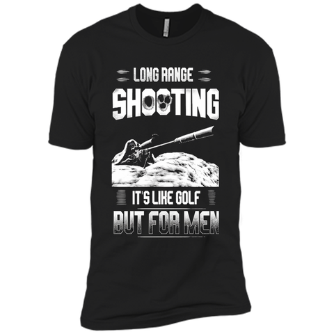Long range shooting it's like golf but for men