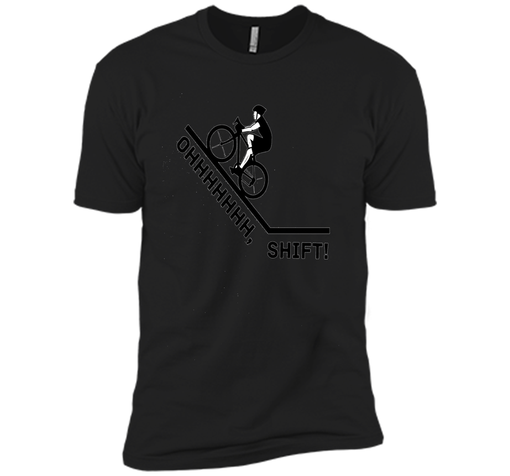 Oh Shift Bicycle Bike Rider Funny T-Shirt