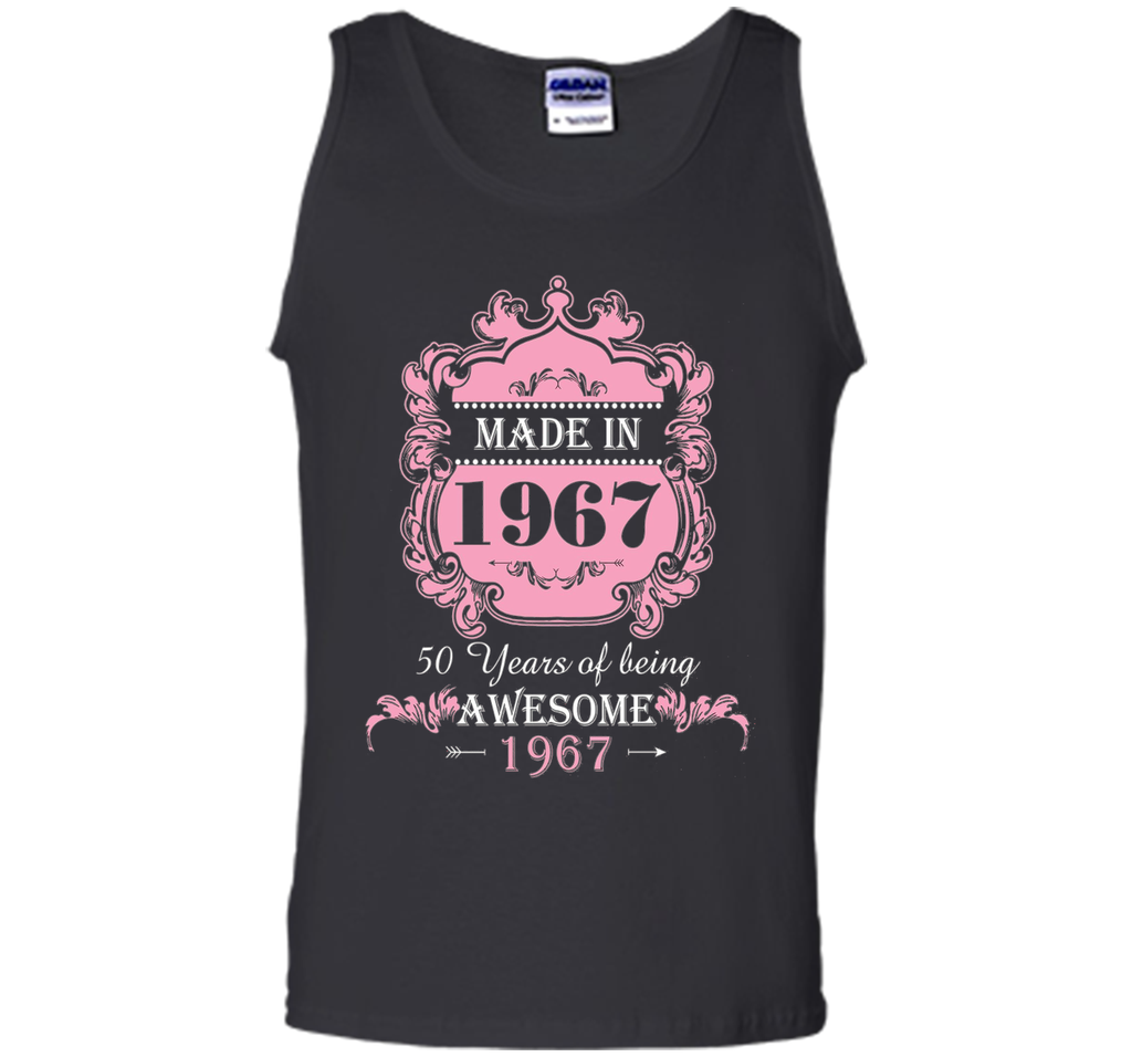 Made In 1967 T Shirt- 50 Years Old 50th Birthday Gift