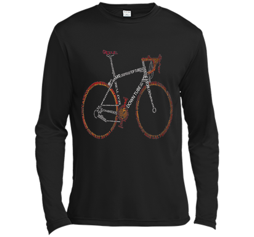 Bicycle Amazing anatomy tshirt - cool tshirt for cyclist