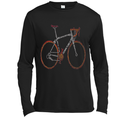 Bicycle Amazing anatomy tshirt - cool tshirt for cyclist