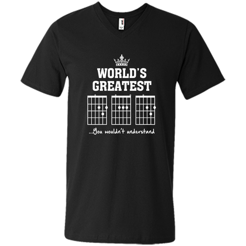 F chord DAD funny guitar T shirt Unique Father's Day Gift