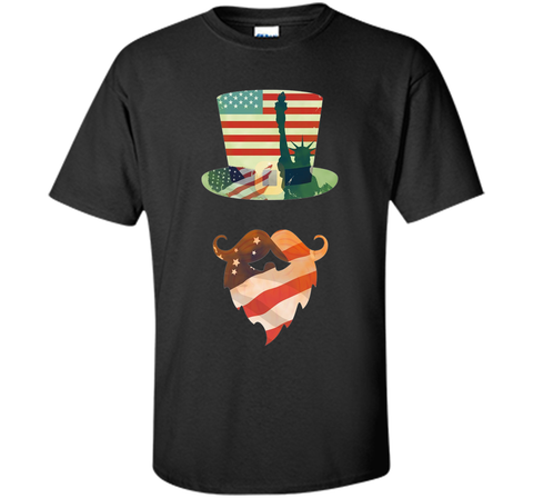 Funny Dabbing Shirt Patriotic Sam United States Of America