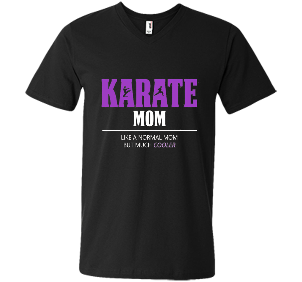 Karate Mom Cool Purple T Shirt