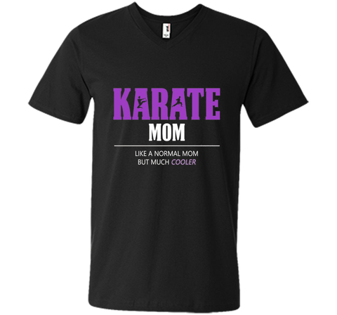 Karate Mom Cool Purple T Shirt