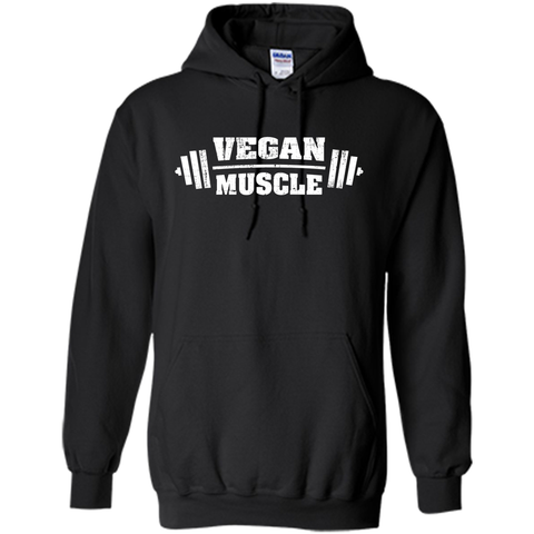 Vegan Muscle Weight Lifting Distressed T-Shirt