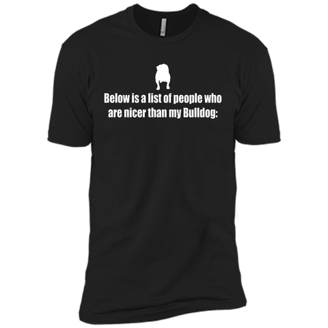 Charming Below Is A List Of People Bulldog 2017 T Shirt
