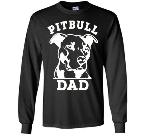 Pit Bull Dad T-Shirt (pitbull tee shirt, pitbull owner)