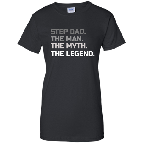 Men's Step Dad T shirt Funny Step Dad Gift for Father's Day