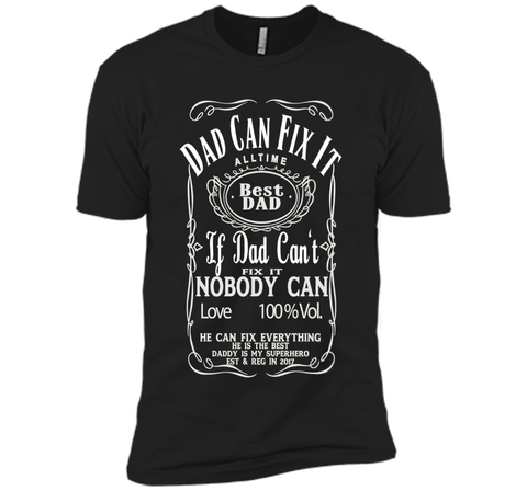 I Love my Dad BEST DAD DADDY CAN FIX IT - Superhero T-Shirt