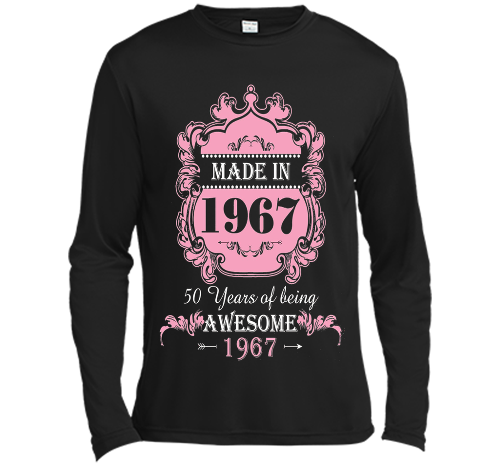 Made In 1967 T Shirt- 50 Years Old 50th Birthday Gift