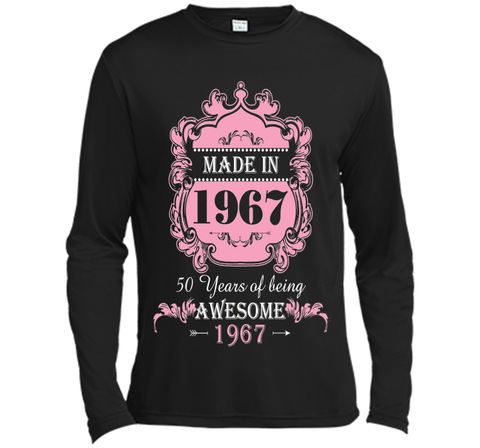 Made In 1967 T Shirt- 50 Years Old 50th Birthday Gift