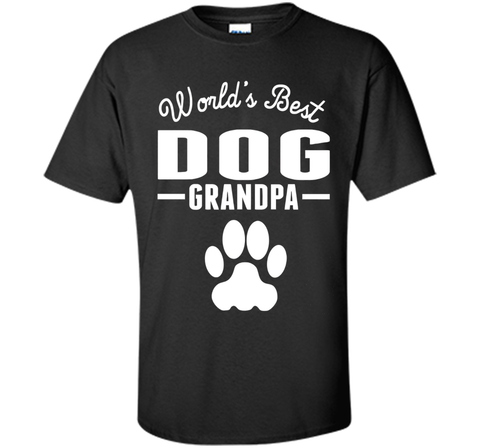 Men's World's Best Dog Grandpa T-Shirt