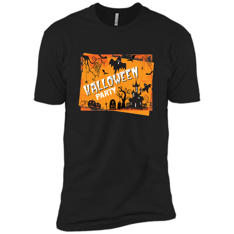 enjoy the halloween party Next Level Premium Short Sleeve Tee