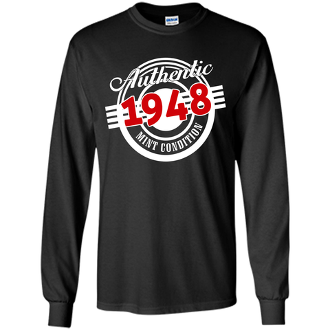 authentic 1948  mint condition t-shirt for 68th birthday