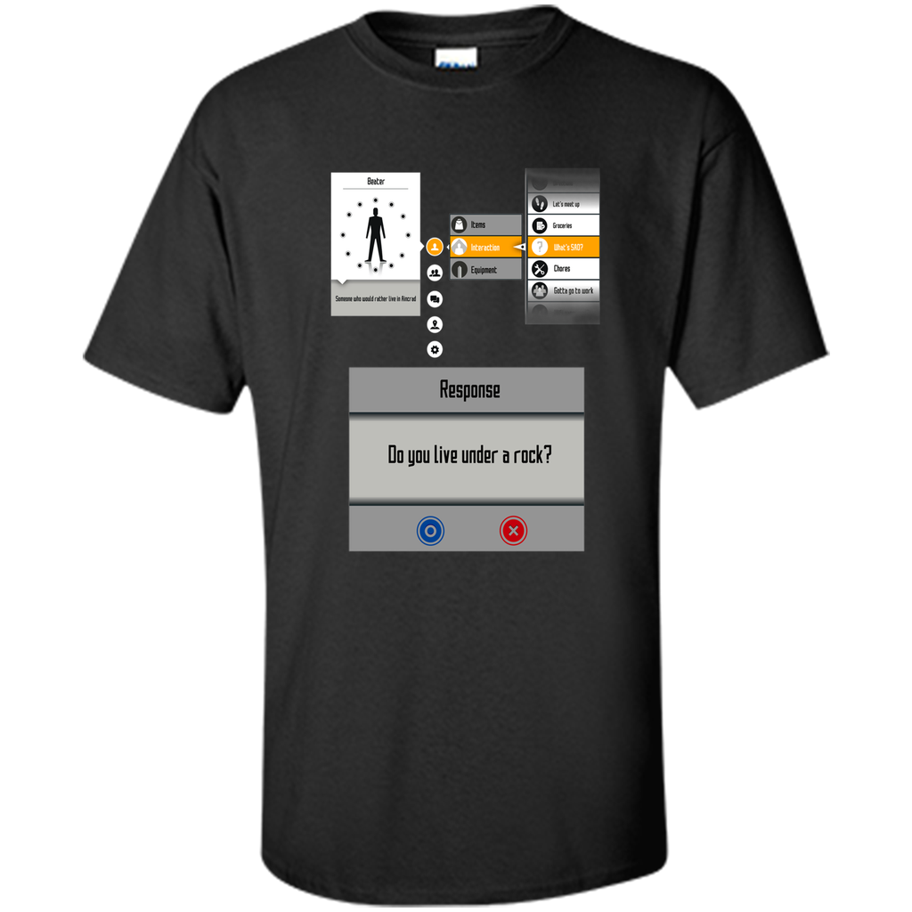 Sword Art Online Menu T-Shirt