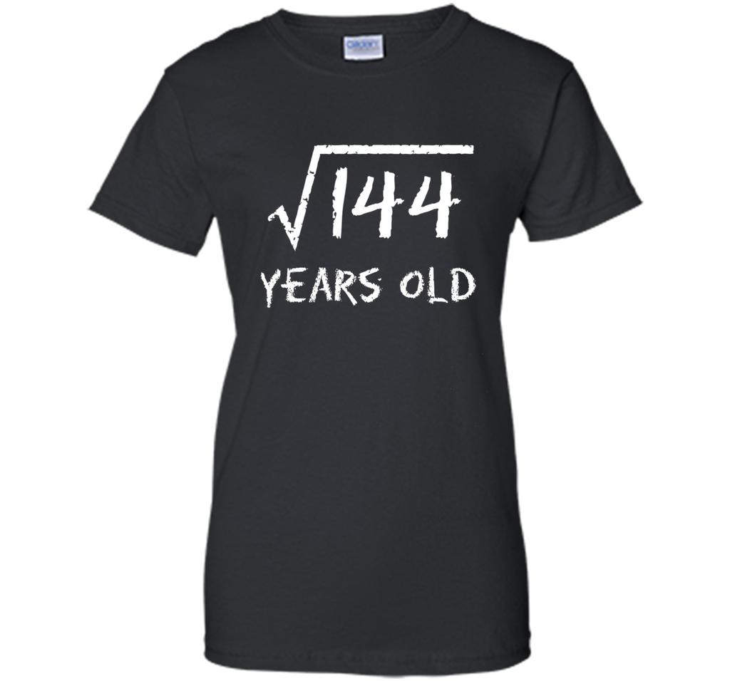 Square Root of 144: 12th Birthday 12 Years Old T-Shirt