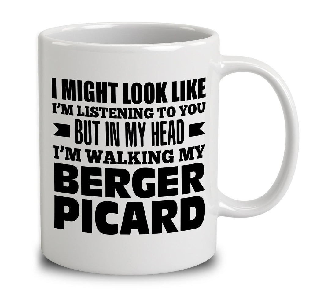 In My Head I'm Walking My Berger Picard