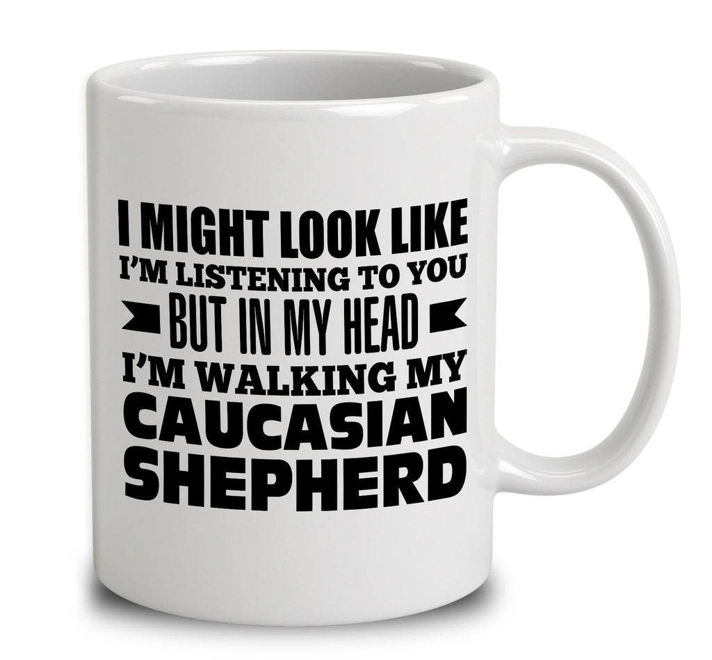 In My Head I'm Walking My Caucasian Shepherd