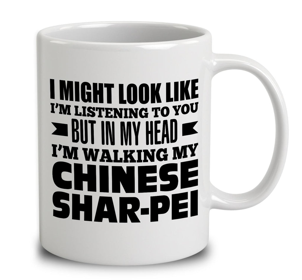 In My Head I'm Walking My Chinese Shar-Pei