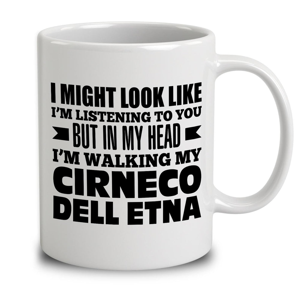 In My Head I'm Walking My Cirneco Dell Etna