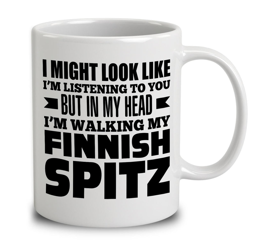 In My Head I'm Walking My Finnish Spitz