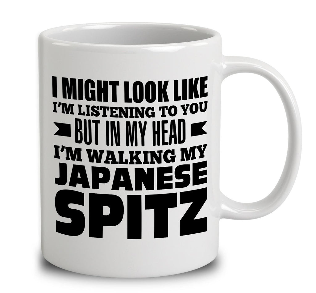 In My Head I'm Walking My Japanese Spitz