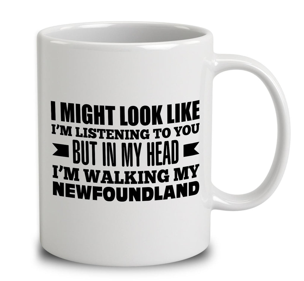 In My Head I'm Walking My Newfoundland